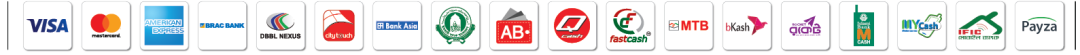 payment footer images